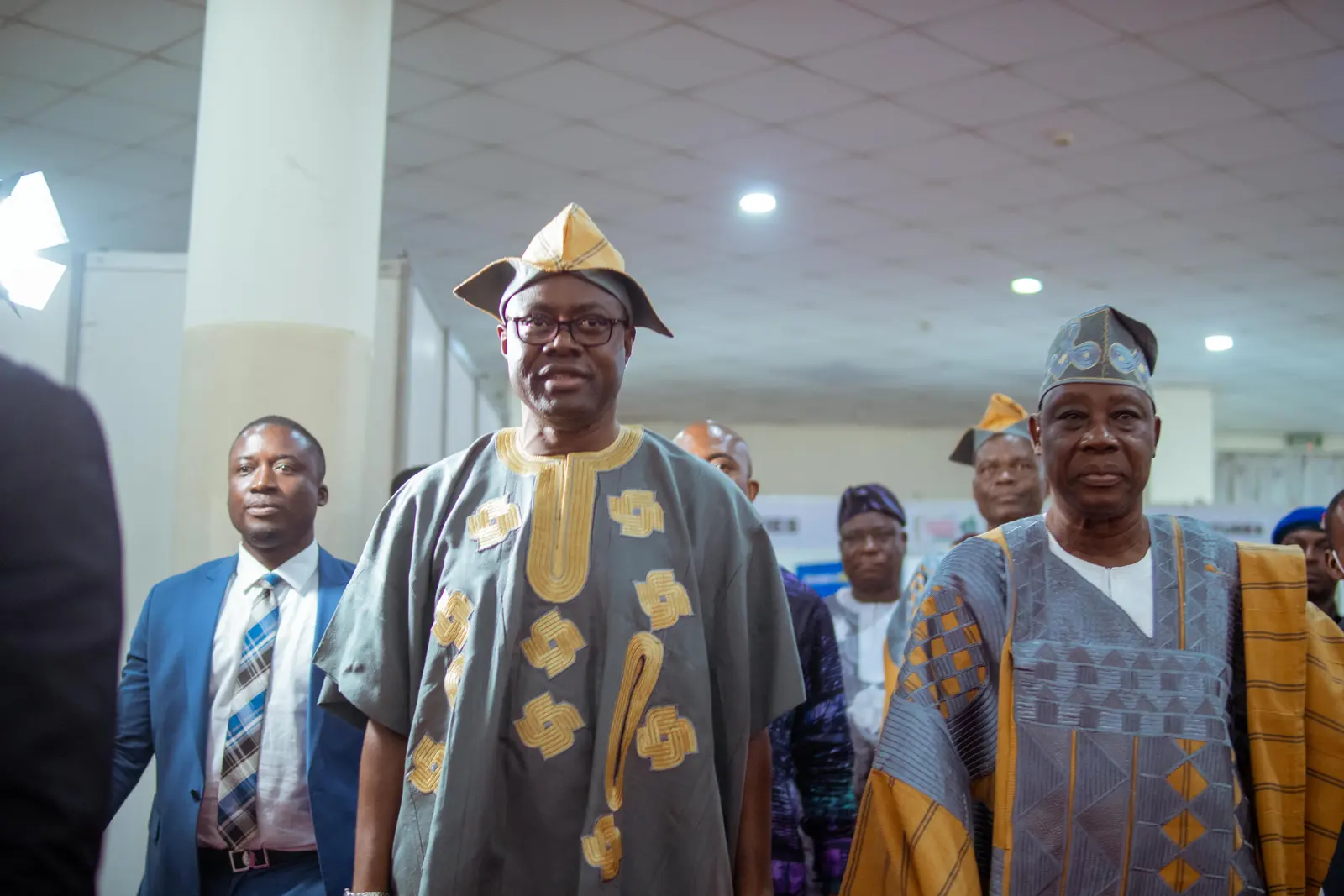 The Governor of Oyo State arriving at the ITS Oyo 2025 International Tourism Summit